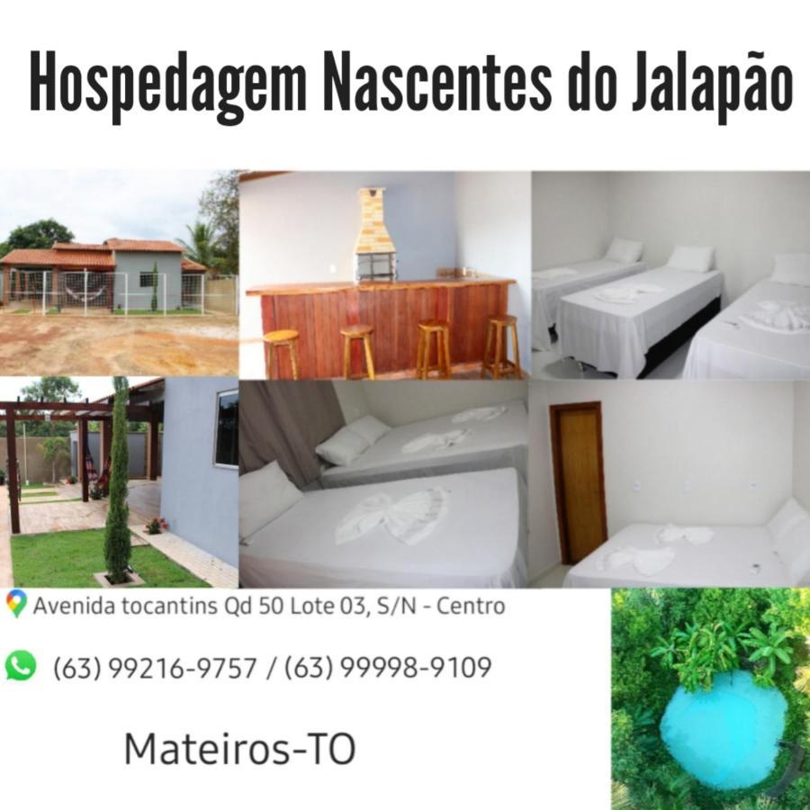 Hospedagem Nascentes Do Jalapao Mateiros Exteriér fotografie